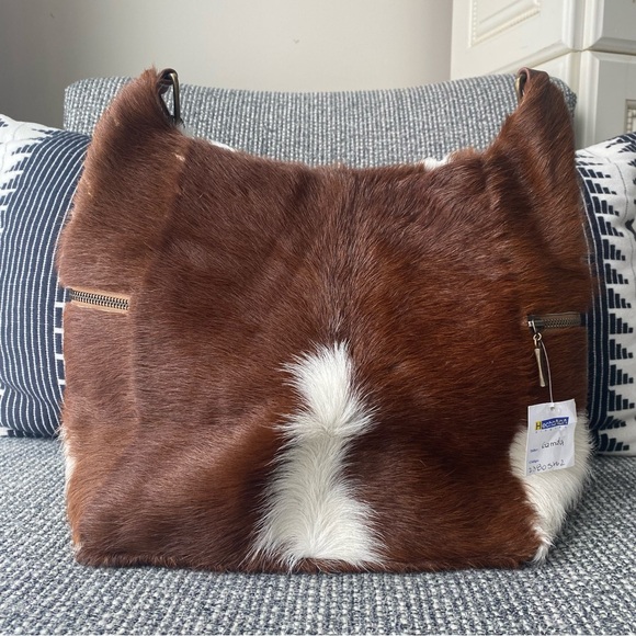 100% Cowhide Shoulder Bag - Picture 4 of 17